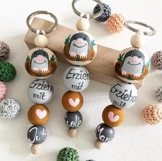 Schlüsselanhänger Maulwurf