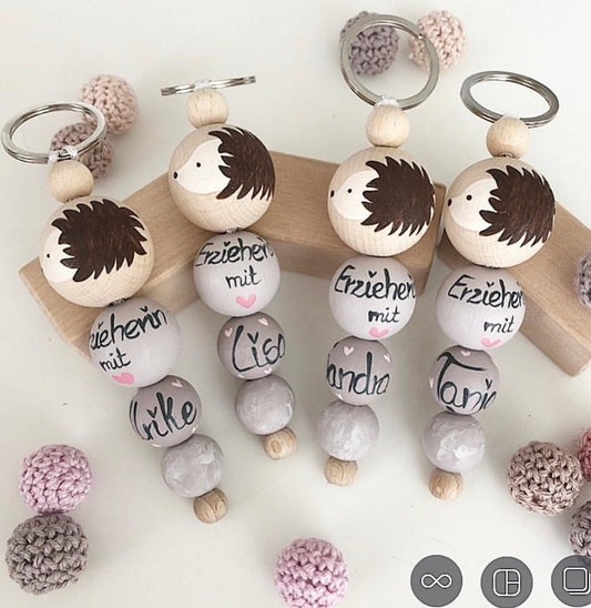 Schlüsselanhänger Igel