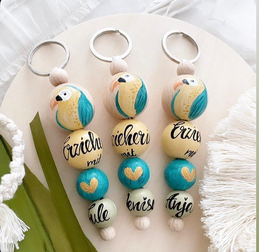 Schlüsselanhänger Kakadu