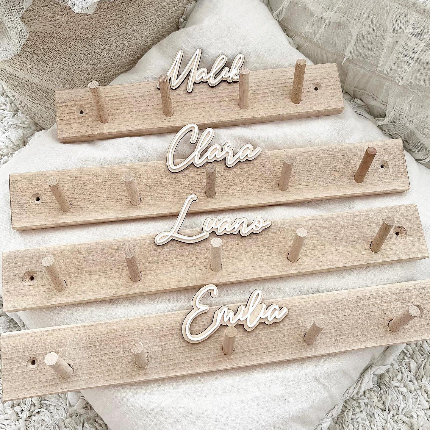 Wardrobe 3D double lettering