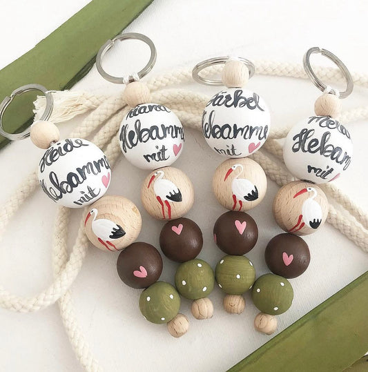 Schlüsselanhänger Hebamme