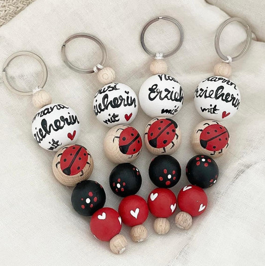 Schlüsselanhänger Marienkäfer
