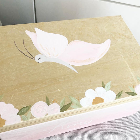 Kiste Schmetterling - Wood Kids World