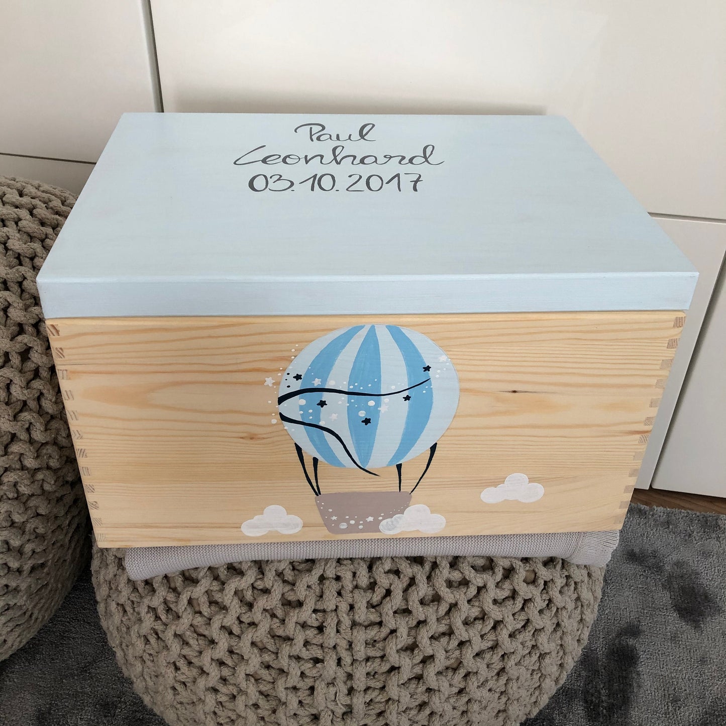 Kiste Luftballon - Wood Kids World