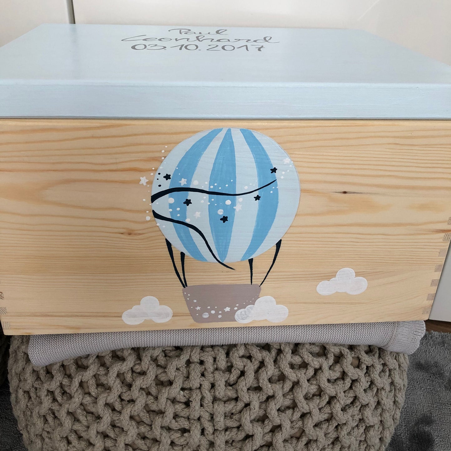 Kiste Luftballon - Wood Kids World