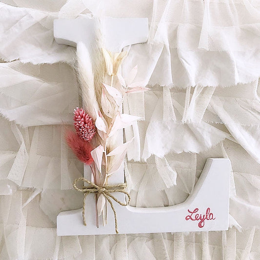 Deko Buchstaben Flower Letters - Wood Kids World