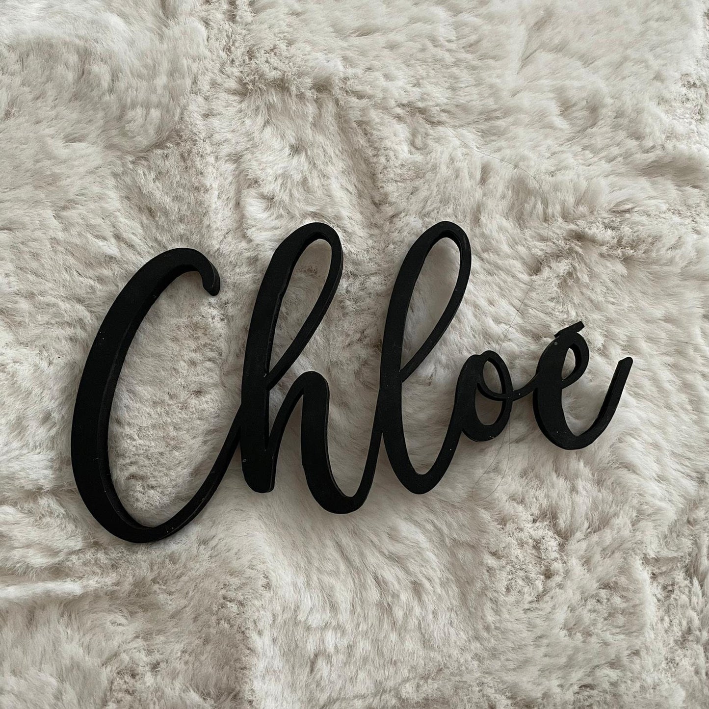 Boholetters grey-white - Wood Kids World