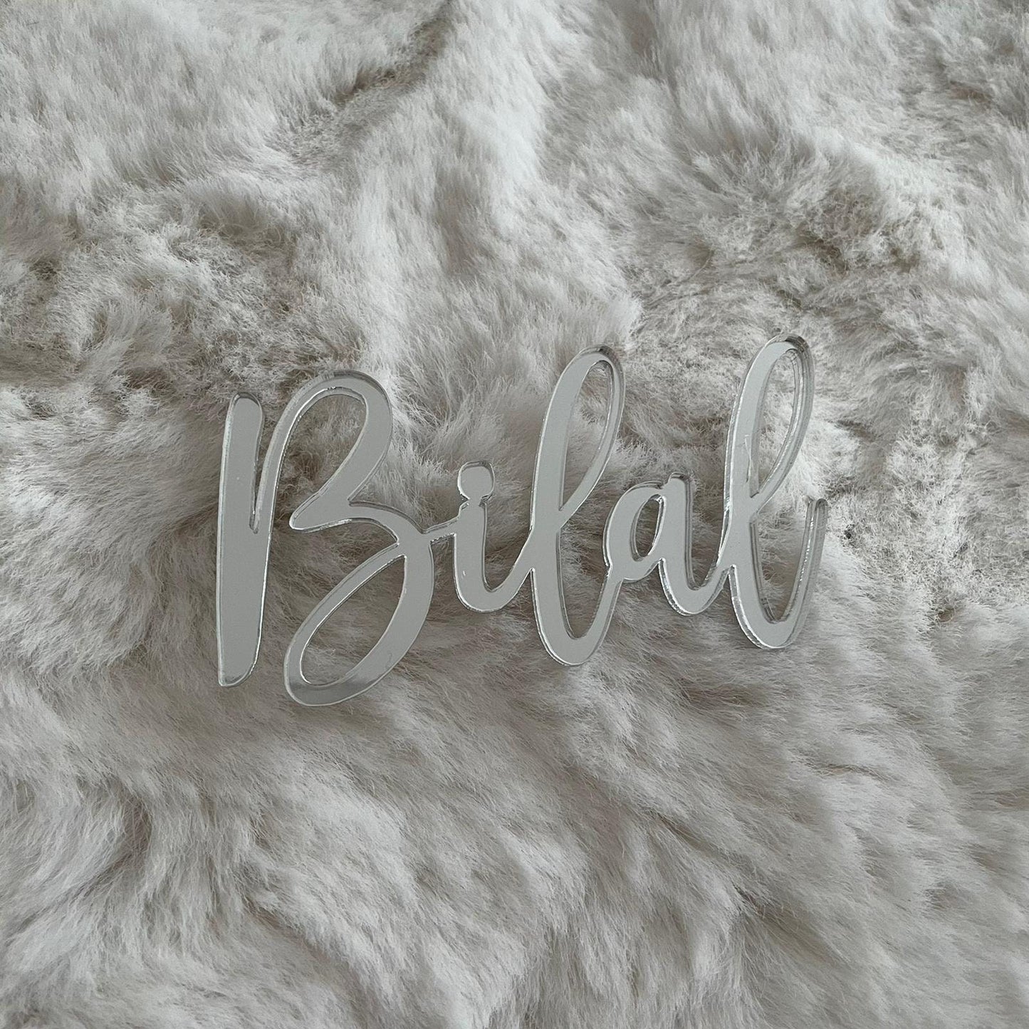 Boholetters grey-white - Wood Kids World