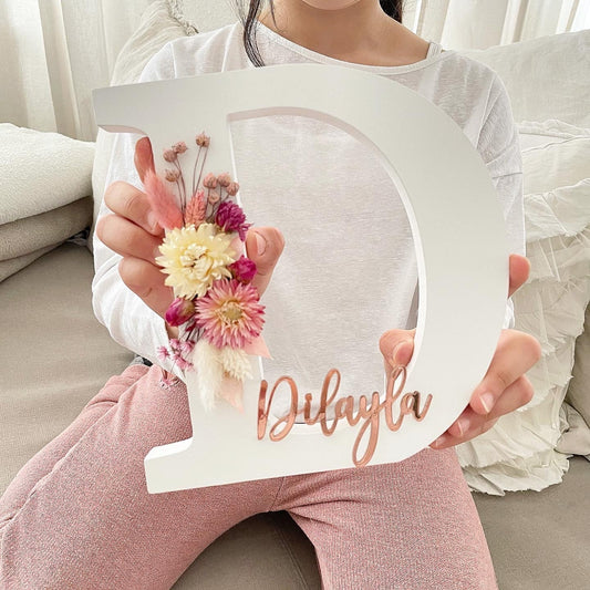 Floralletters RoseDream - Wood Kids World