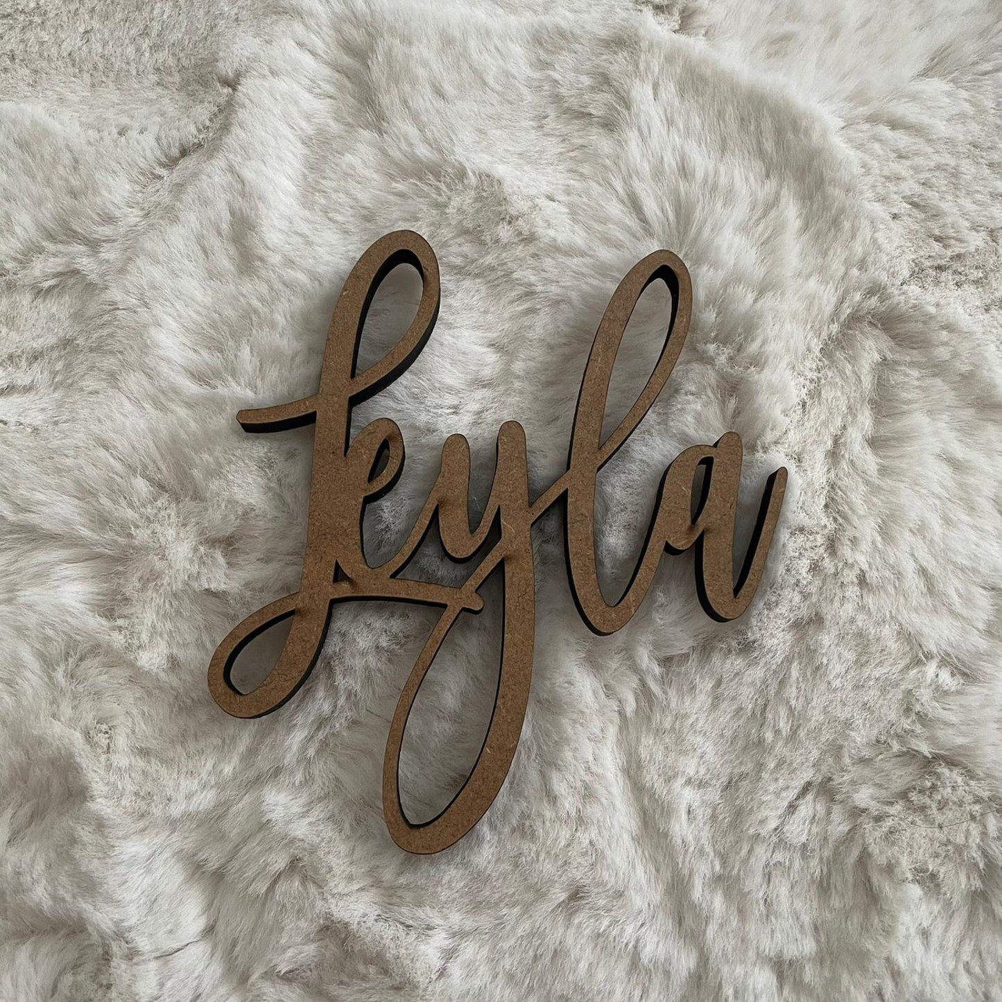 Boholetters rose - Wood Kids World