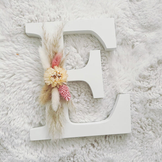 Nature Flowers Deko Buchstaben - Wood Kids World