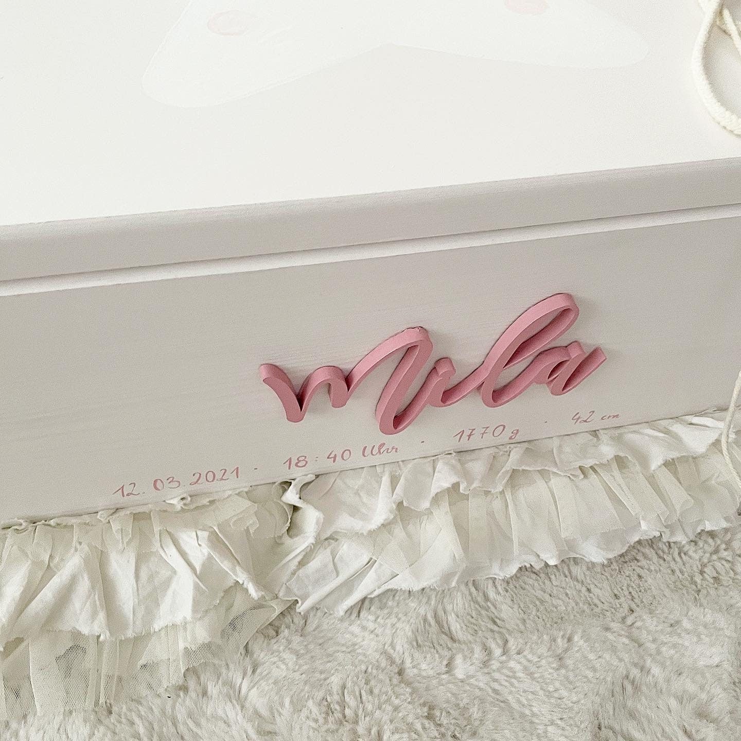 Kiste 3D Stern - Wood Kids World