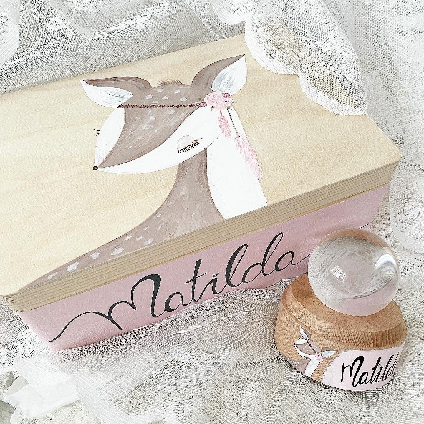 Kiste Oh deer - Wood Kids World