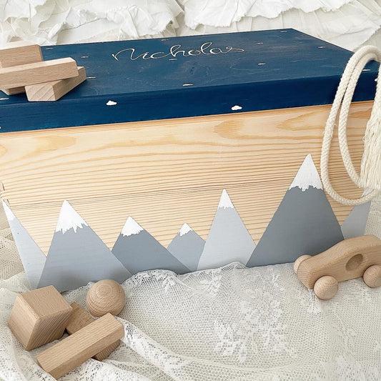 Kiste Berge - Wood Kids World