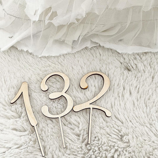 Geburtstagstablett - Waschbär - Wood Kids World