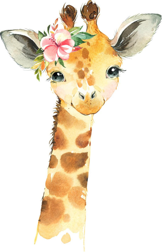 Geburtstagstablett - Giraffe - Wood Kids World