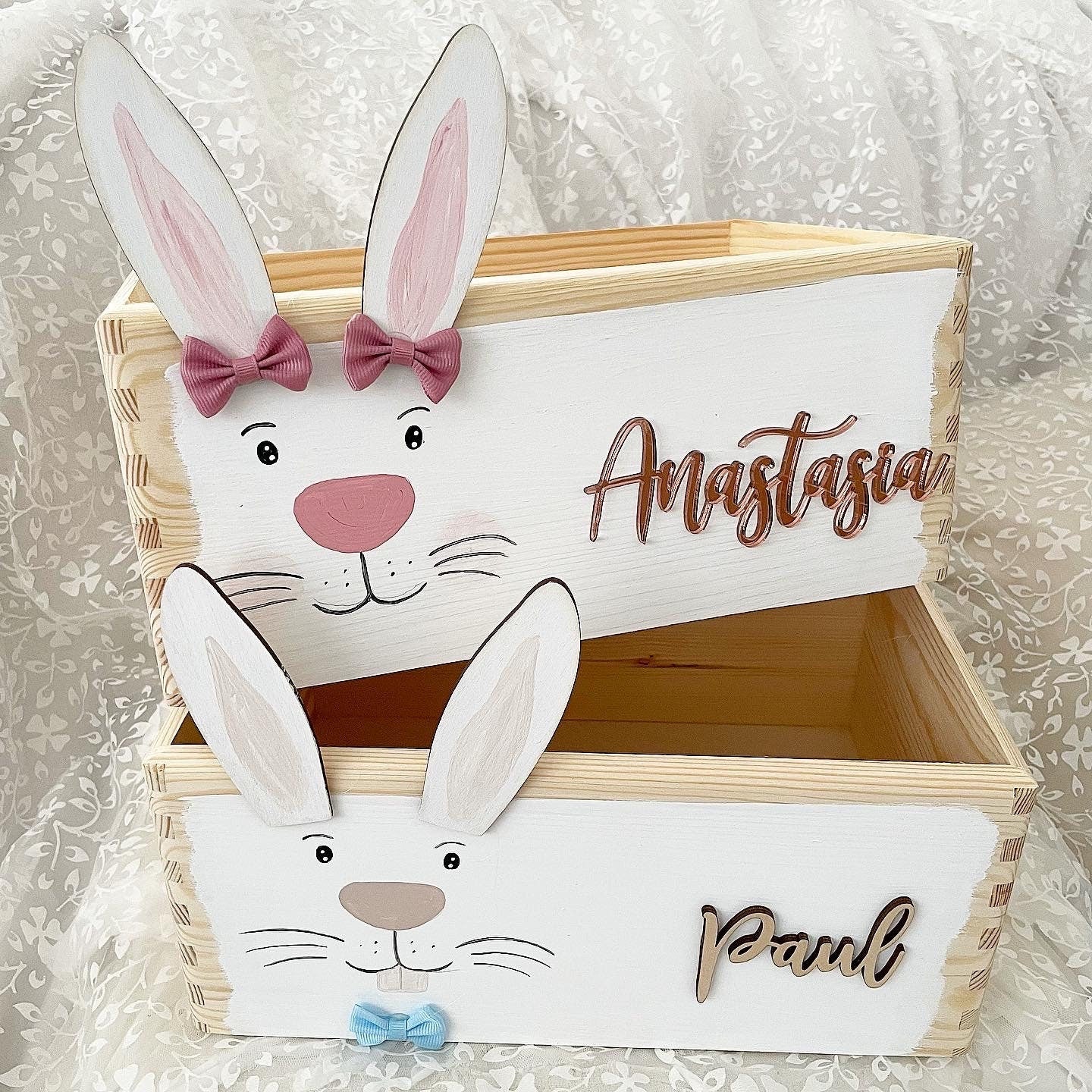 Osterkiste weiß - Wood Kids World