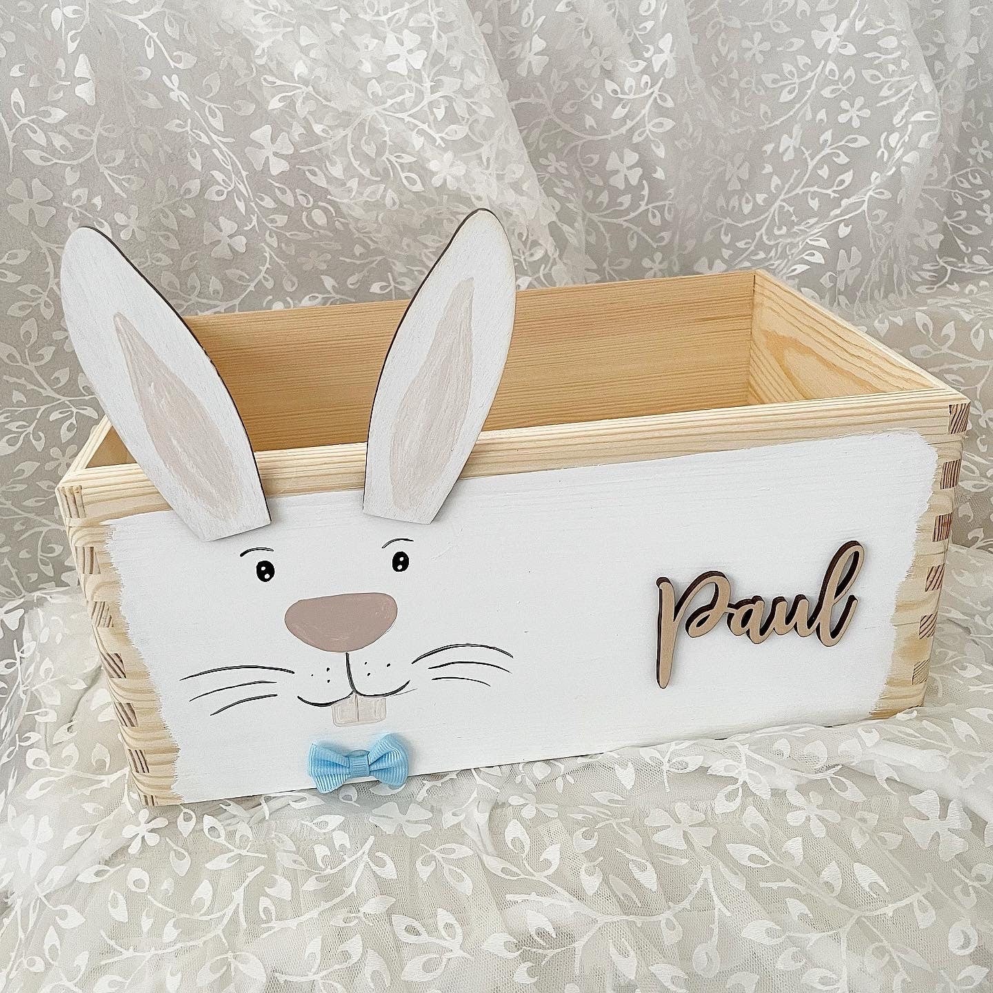 Osterkiste weiß - Wood Kids World