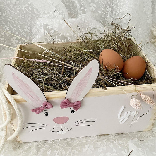 Osterkiste beige - Wood Kids World