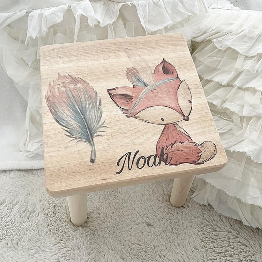 Hocker Boho Fuchs - Wood Kids World