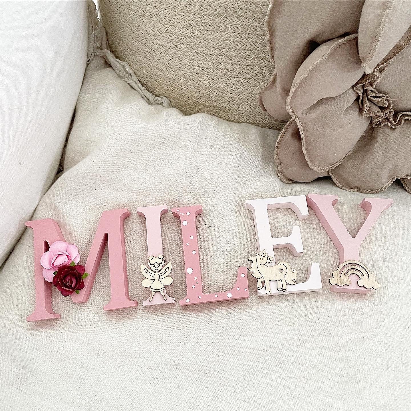 Türname Fairy Dream Rosa Deko - Wood Kids World