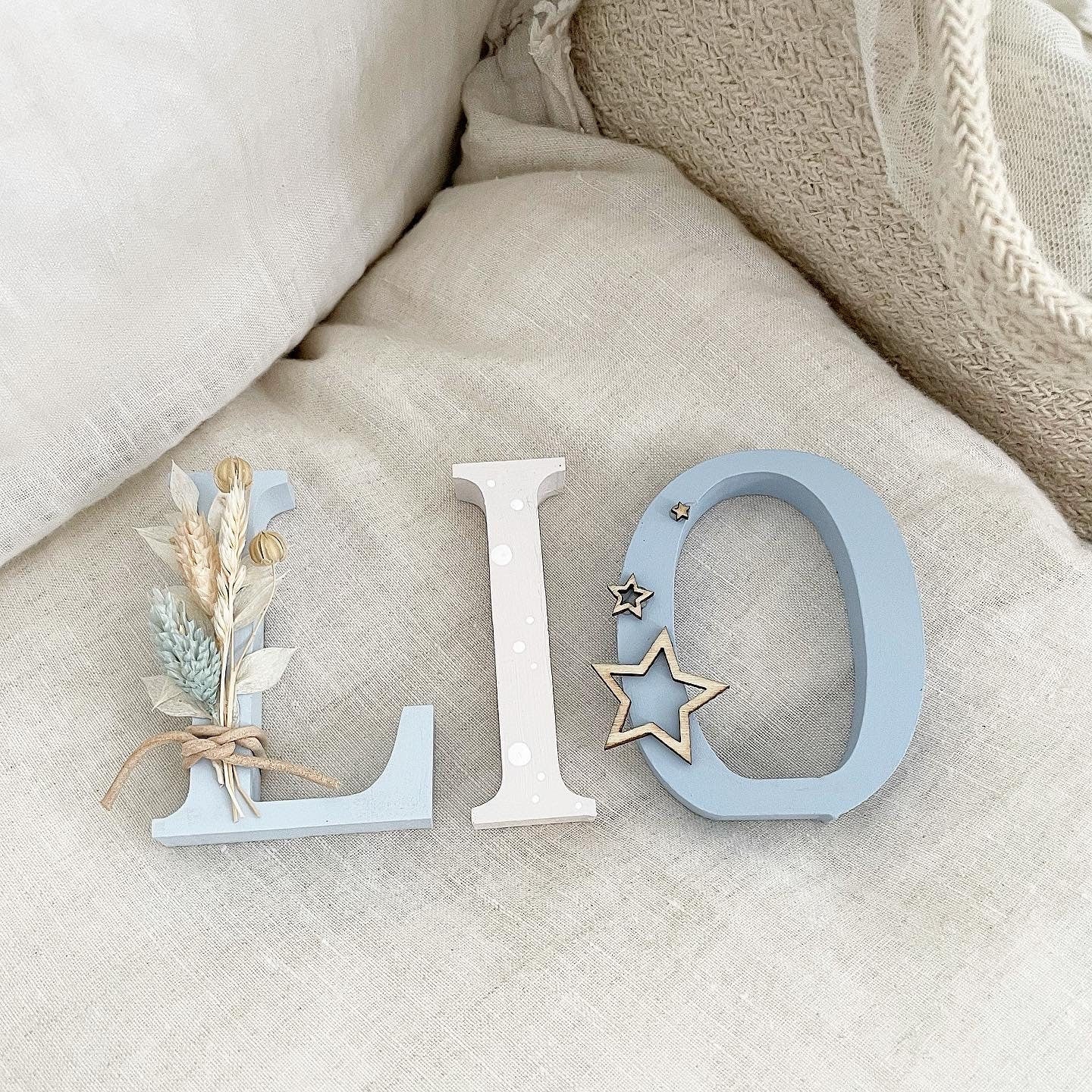 Türname Little Star Blue Beige - Wood Kids World