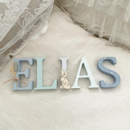 Türname Boho Fuchs Blue Deko - Wood Kids World