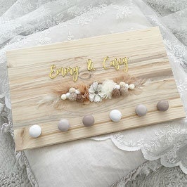 Garderobe 3D Dream Flowers - Wood Kids World