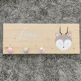 Garderobe Reh - Wood Kids World