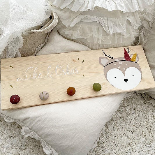 Garderobe Boho Reh - Wood Kids World