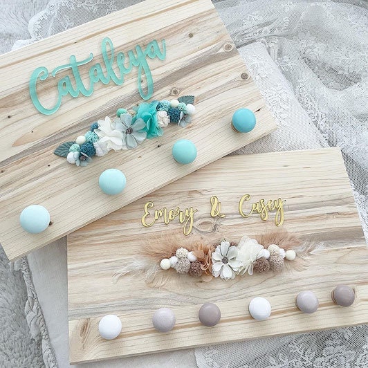 Garderobe 3D Dream Flowers - Wood Kids World