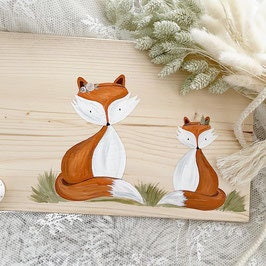 Garderobe Füchse - Wood Kids World