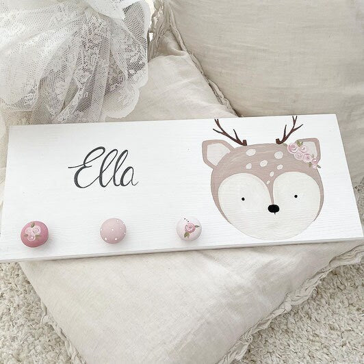 Garderobe Reh - Wood Kids World