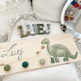 Garderobe Dino - Wood Kids World