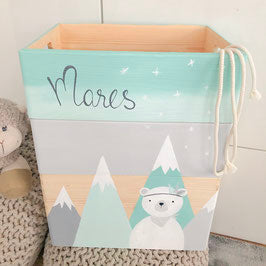 Stapelkiste Groß 3er Set Eisbär