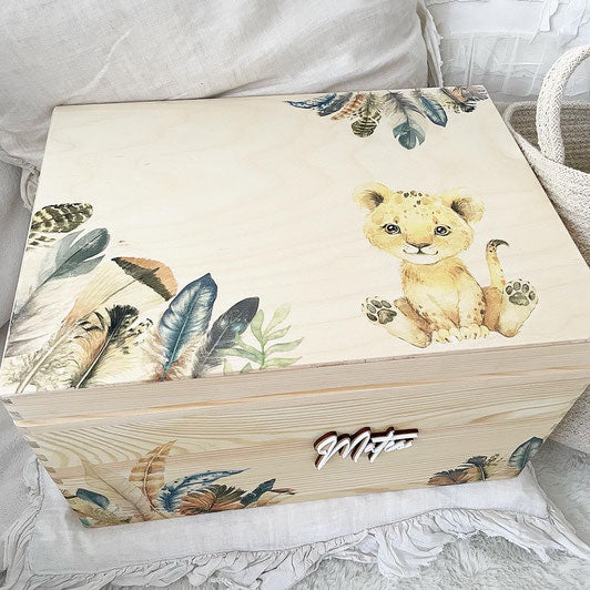 Kiste Safari Löwe