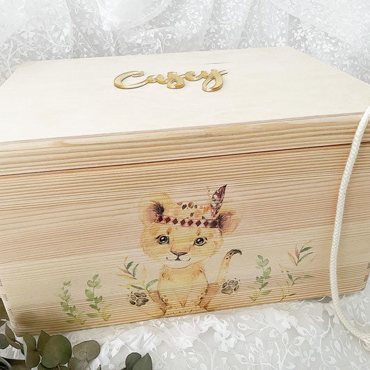 Kiste Baby Boho Lion