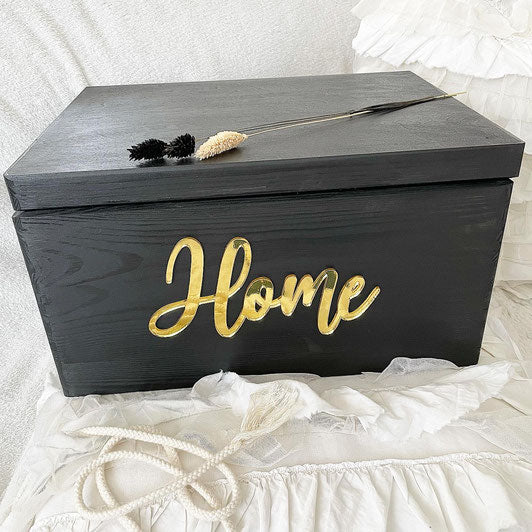 Caja de edición negra