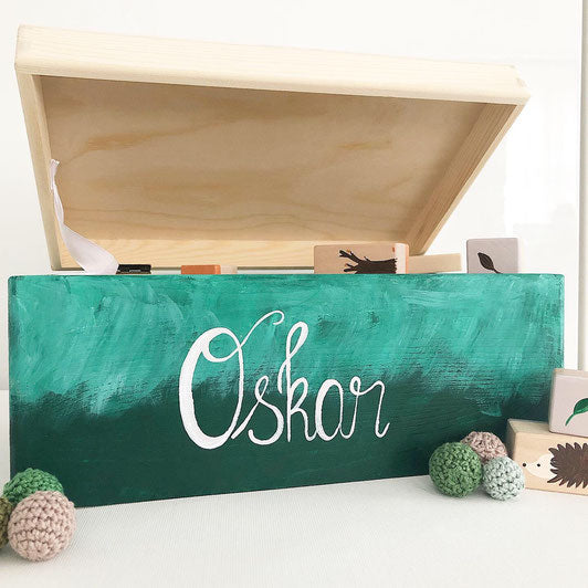 Box with color gradient