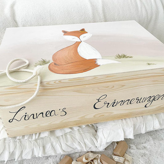 Kiste Boho Fuchs Wiese