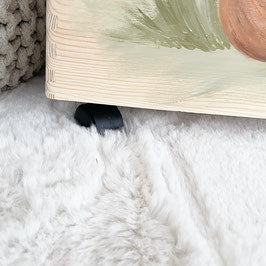 Stapelkiste Groß 3er auf Rollen 3D Fuchs