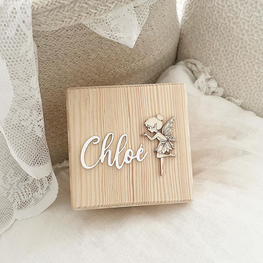 Spardose Würfel Fee 3D