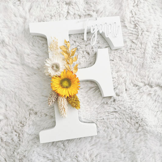 Flowerletters Sun Kiss