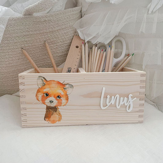 Pencil box fox