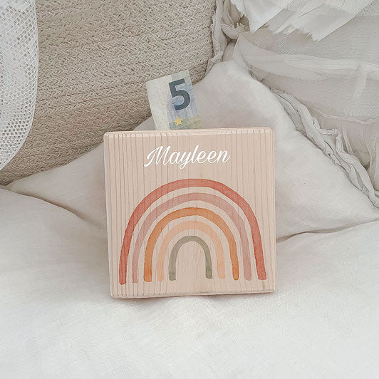 Rainbow money box