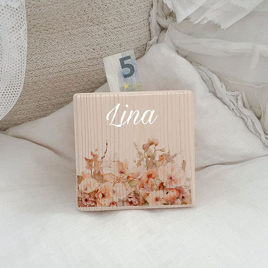 Spardose Blumentraum