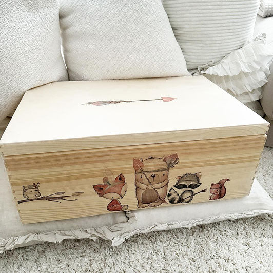 Kiste Boho Waldfreunde