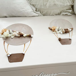 Kiste 3D Ballon Taupe - Wood Kids World