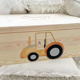 Kiste Traktor - Wood Kids World