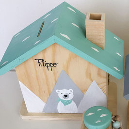 Tirelire ours polaire